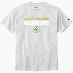 LEGACY CHRISTIAN WARRIORS <span class="pdp-name-mascot">LEGACY WARRIORS</span> Champion Men's Heritage 6-Oz. Jersey Tee Front Thumbnail