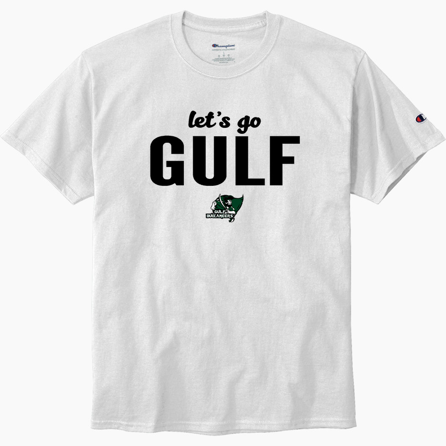 Gulf Buccaneers <span class="pdp-name-mascot">Gulf Buccaneers</span> Champion Men's Heritage 6-Oz. Jersey Tee