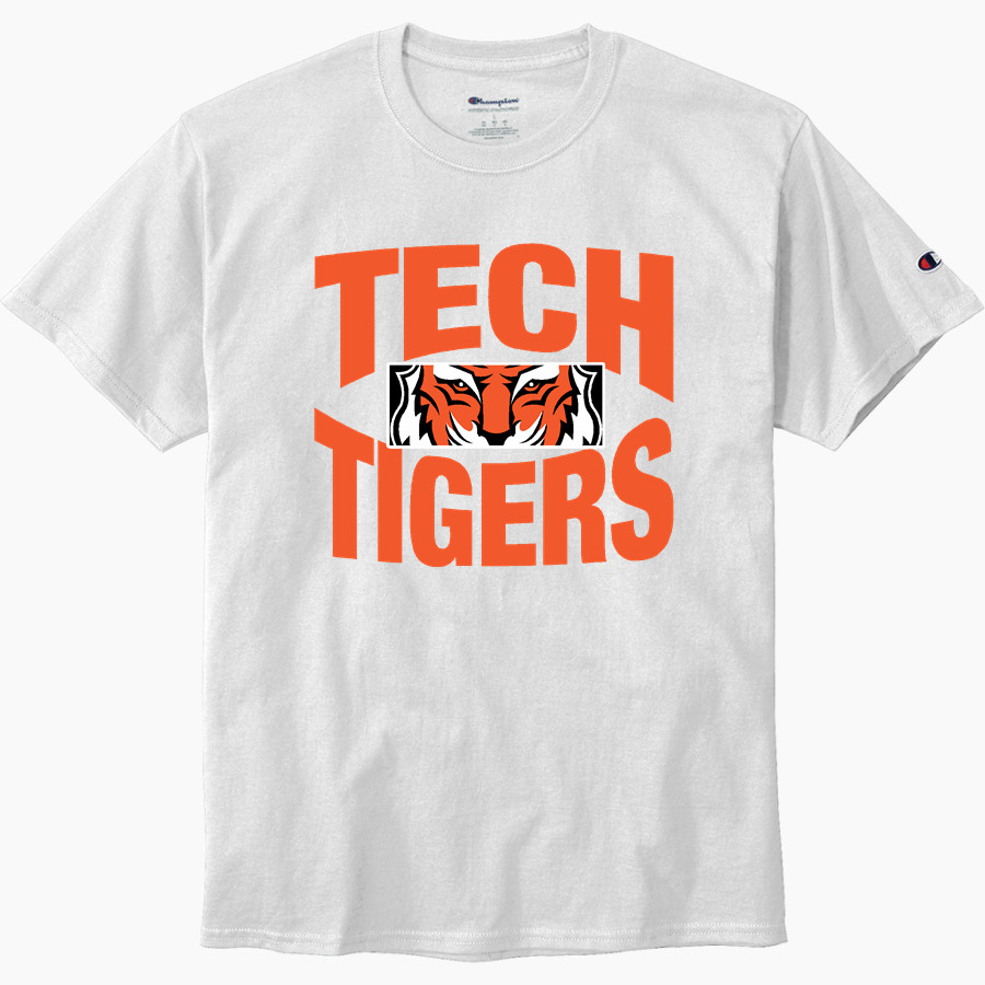 Tech High School Tigers <span class="pdp-name-mascot">Tech High School</span> Champion Men's Heritage 6-Oz. Jersey Tee
