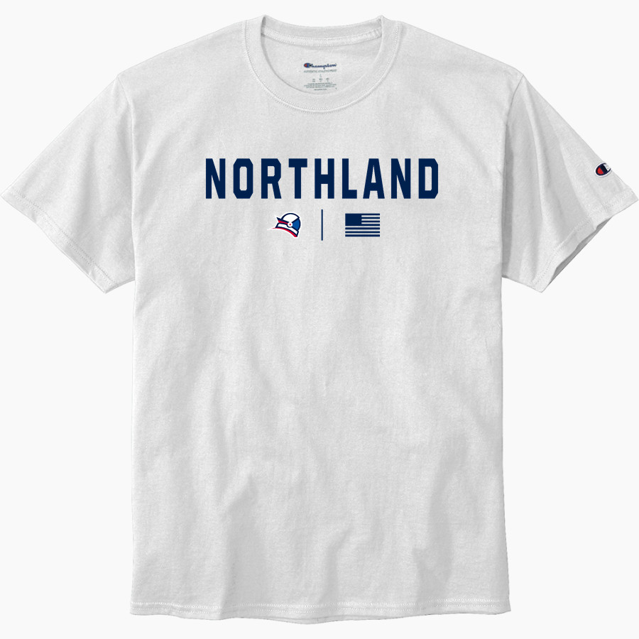 NORTHLAND Pioneers <span class="pdp-name-mascot">NORTHLAND PIONEERS STORE</span> Champion Men's Heritage 6-Oz. Jersey Tee