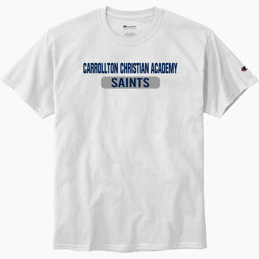 Carrollton Christian Academy Saints <span class="pdp-name-mascot">Carrollton Christian Academy Saints</span> Champion Men's Heritage 6-Oz. Jersey Tee