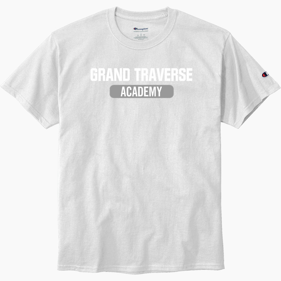 Grand Traverse Academy Mustangs <span class="pdp-name-mascot">Grand Traverse Academy Mustangs</span> Champion Men's Heritage 6-Oz. Jersey Tee