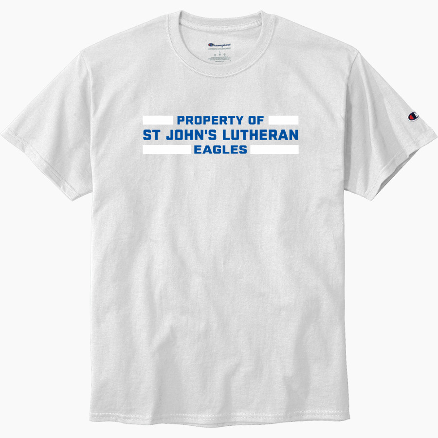 St John's Lutheran Eagles <span class="pdp-name-mascot">St John Lutheran School Eagles</span> Champion Men's Heritage 6-Oz. Jersey Tee