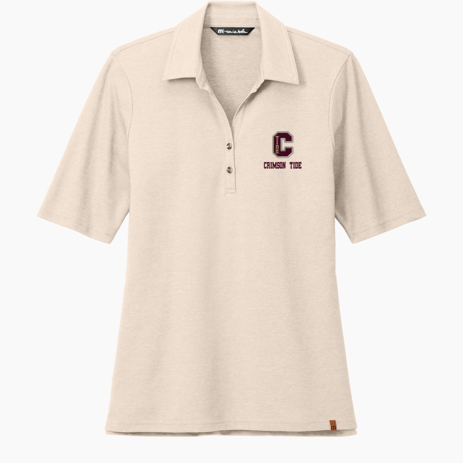 COLUMBIA HIGH SCHOOL CRIMSON TIDE TravisMathew Women's Sunsetters Polo