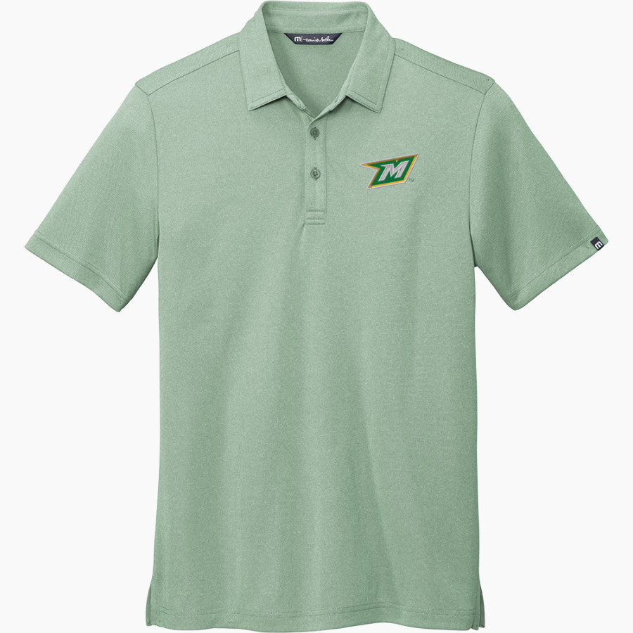McDaniel Green Terror TravisMathew Men's Coto Performance Polo