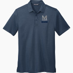 Meadows School The Official Store of the Mustangs <span class="pdp-name-mascot">Meadows School Mustangs</span> TravisMathew Men's Coto Performance Polo Front Thumbnail