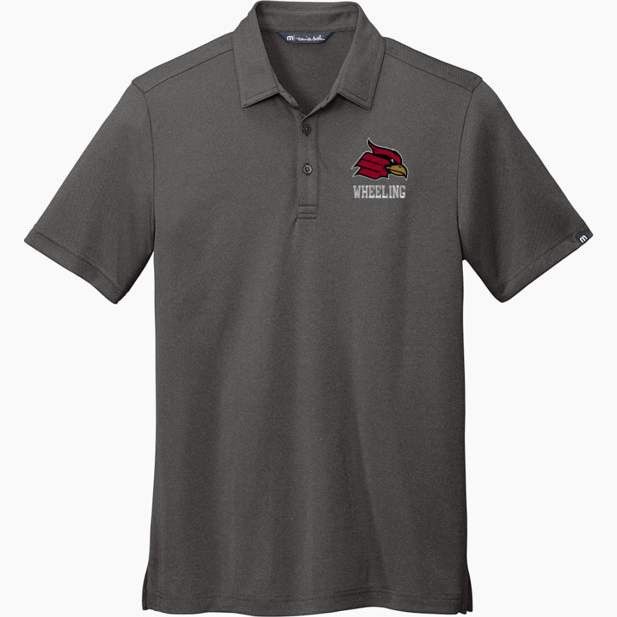 Wheeling University Cardinals Online Store TravisMathew Men's Coto Performance Polo