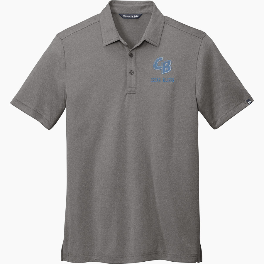 Cedar Bluffs Wildcats <span class="pdp-name-mascot">Cedar Bluffs Wildcats</span> TravisMathew Men's Coto Performance Polo