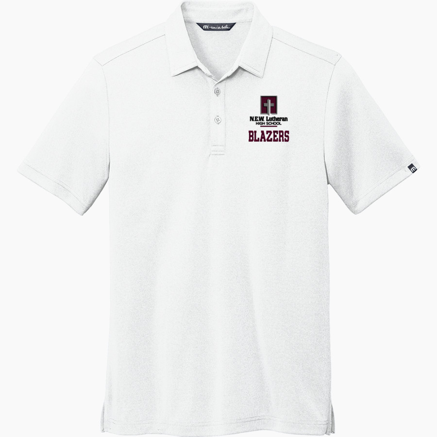 NEW Lutheran BLAZERS <span class="pdp-name-mascot">NORTHEASTERN WI LUTHERAN BLAZERS</span> TravisMathew Men's Coto Performance Polo