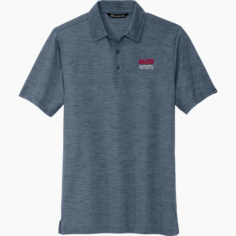 Marion Patriots <span class="pdp-name-mascot">Marion High School Patriots</span> TravisMathew Men's Auckland Slub Polo