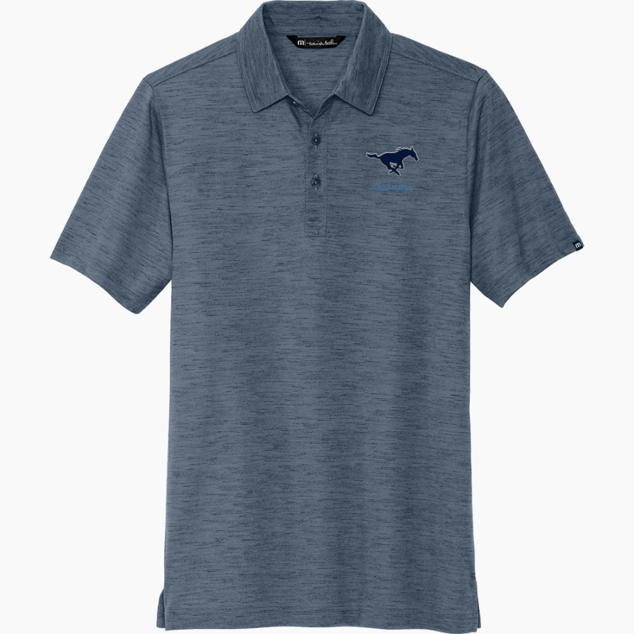 MCALLEN MEMORIAL HIGH SCHOOL MUSTANGS <span class="pdp-name-mascot">MCALLEN MEMORIAL MUSTANGS</span> TravisMathew Men's Auckland Slub Polo
