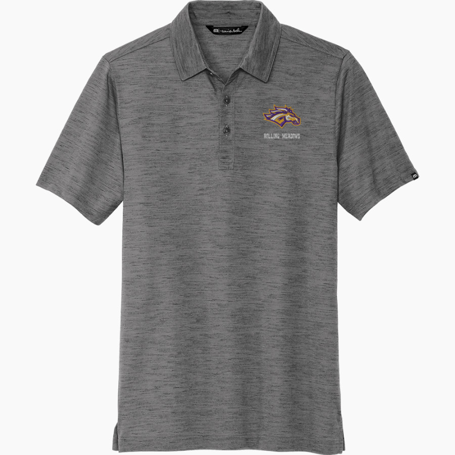 Rolling Meadows Mustangs <span class="pdp-name-mascot">Rolling Meadows High School Mustangs</span> TravisMathew Men's Auckland Slub Polo
