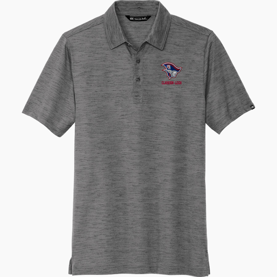 Clarkson-Leigh Patriots TravisMathew Men's Auckland Slub Polo