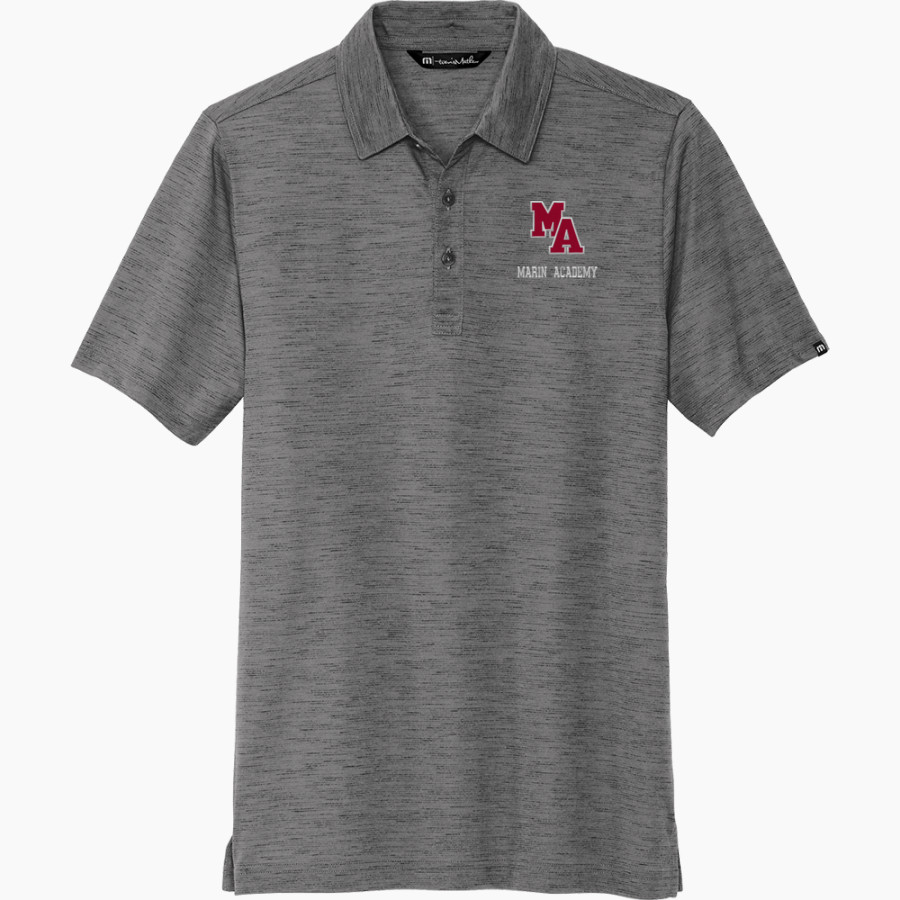 Marin Academy Wildcats <span class="pdp-name-mascot">Marin Academy Wildcats</span> TravisMathew Men's Auckland Slub Polo