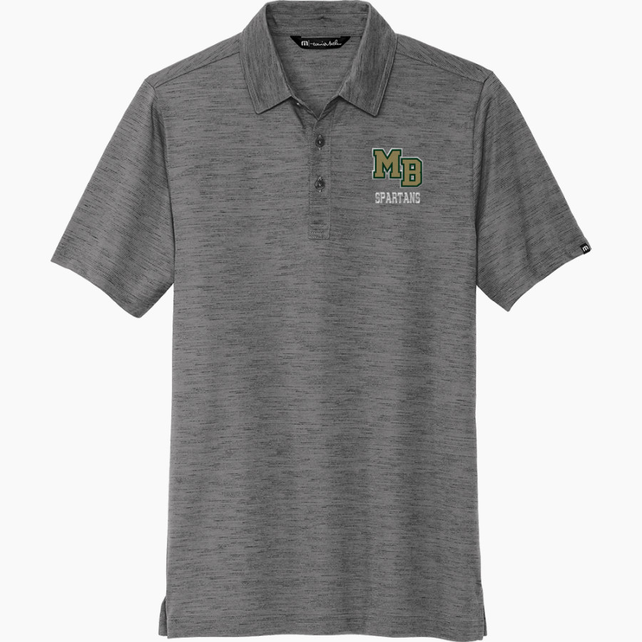 Mountain Brook Spartans Online Store TravisMathew Men's Auckland Slub Polo