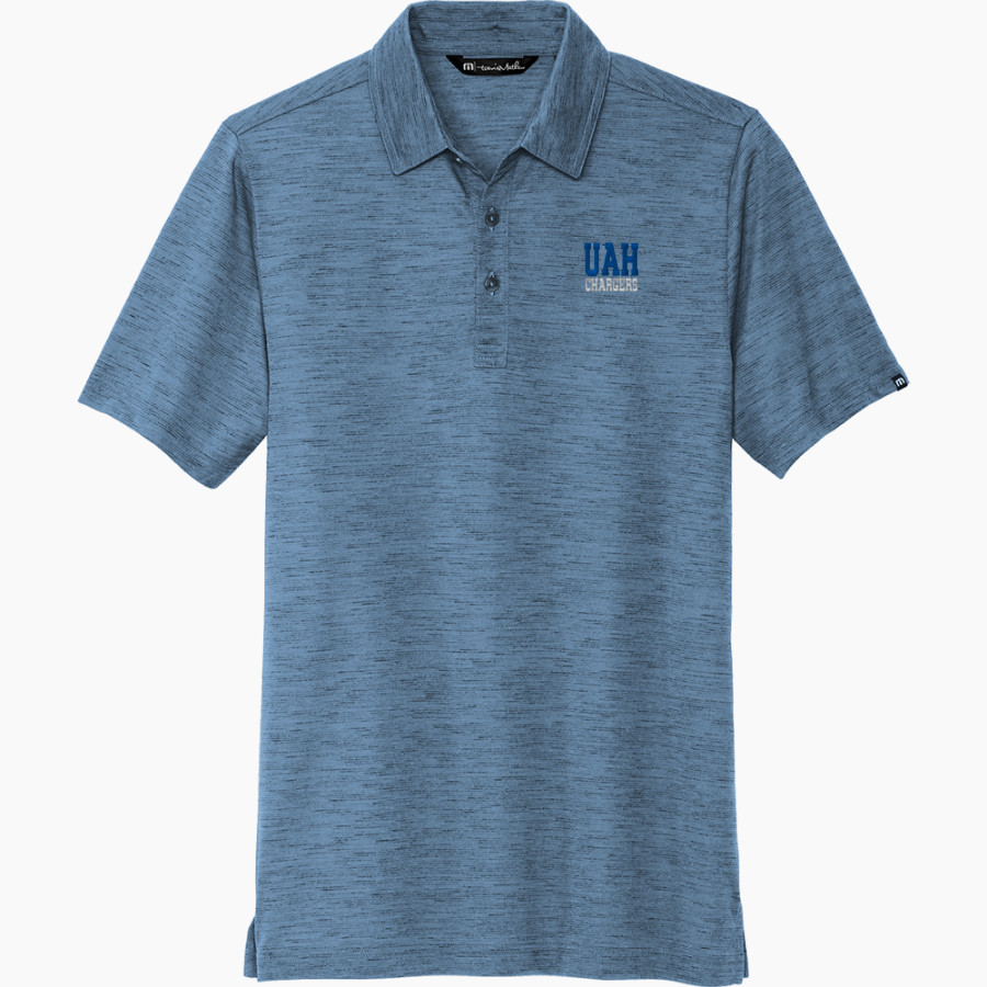 UAH Chargers <span class="pdp-name-mascot">University of Alabama Chargers</span> TravisMathew Men's Auckland Slub Polo