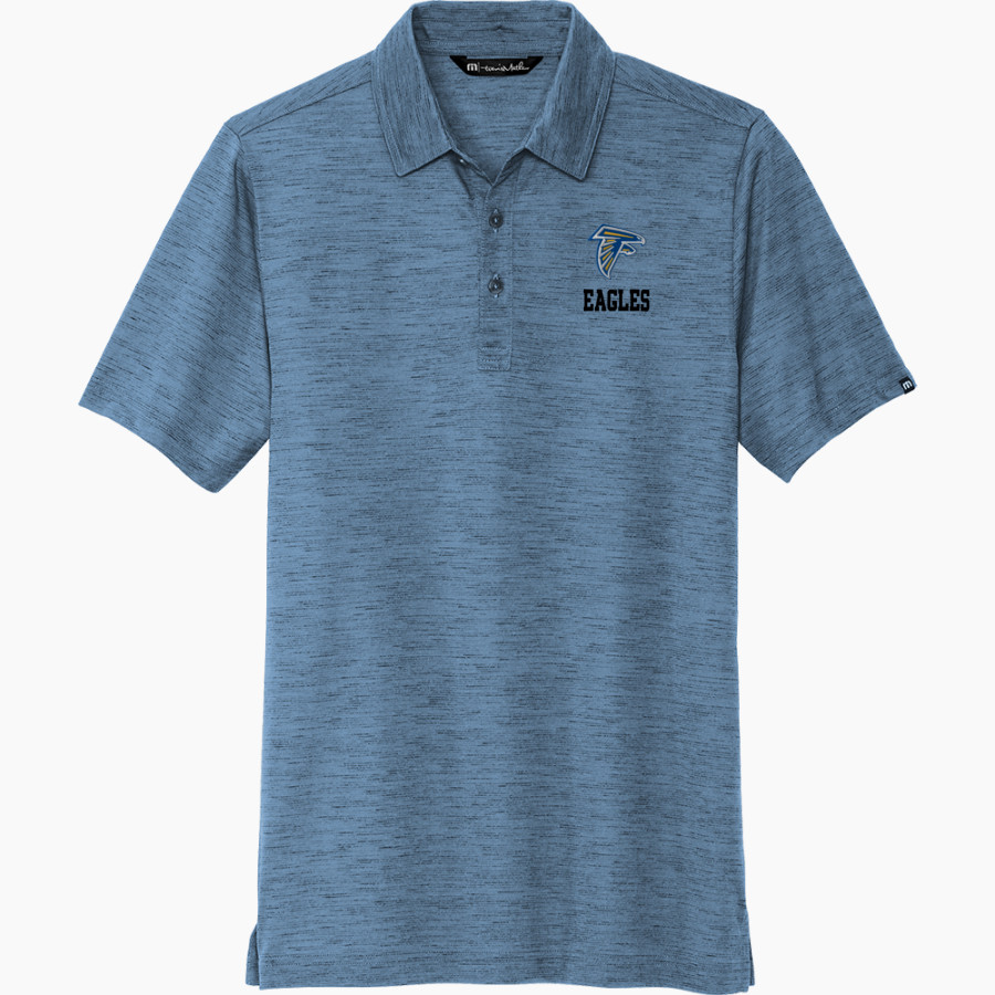 PLAINVIEW CHRISTIAN ACADEMY EAGLES <span class="pdp-name-mascot">PLAINVIEW EAGLES</span> TravisMathew Men's Auckland Slub Polo