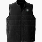 Communion of Saints School Sabres official sideline store TravisMathew Men's Cold Bay Vest Front Thumbnail