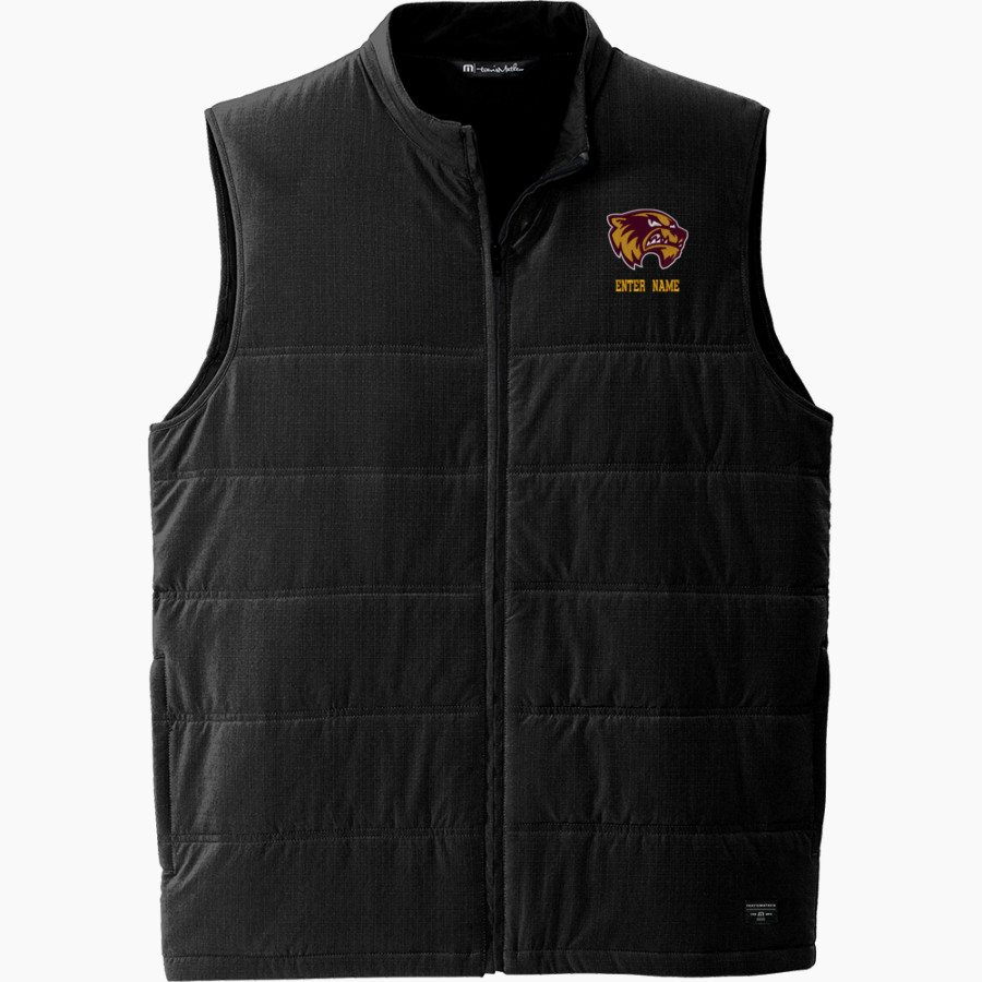 Au Gres-Sims HIGH SCHOOL WOLVERINES <span class="pdp-name-mascot">AU GRES - SIMS WOLVERINES</span> TravisMathew Men's Cold Bay Vest