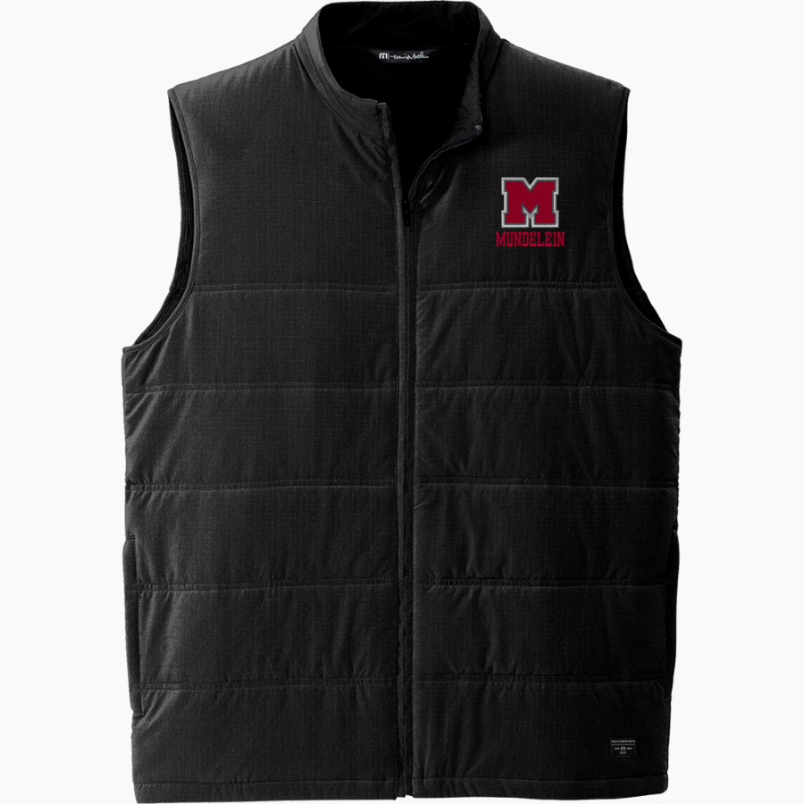 MUNDELEIN HIGH SCHOOL MUSTANGS TravisMathew Men's Cold Bay Vest