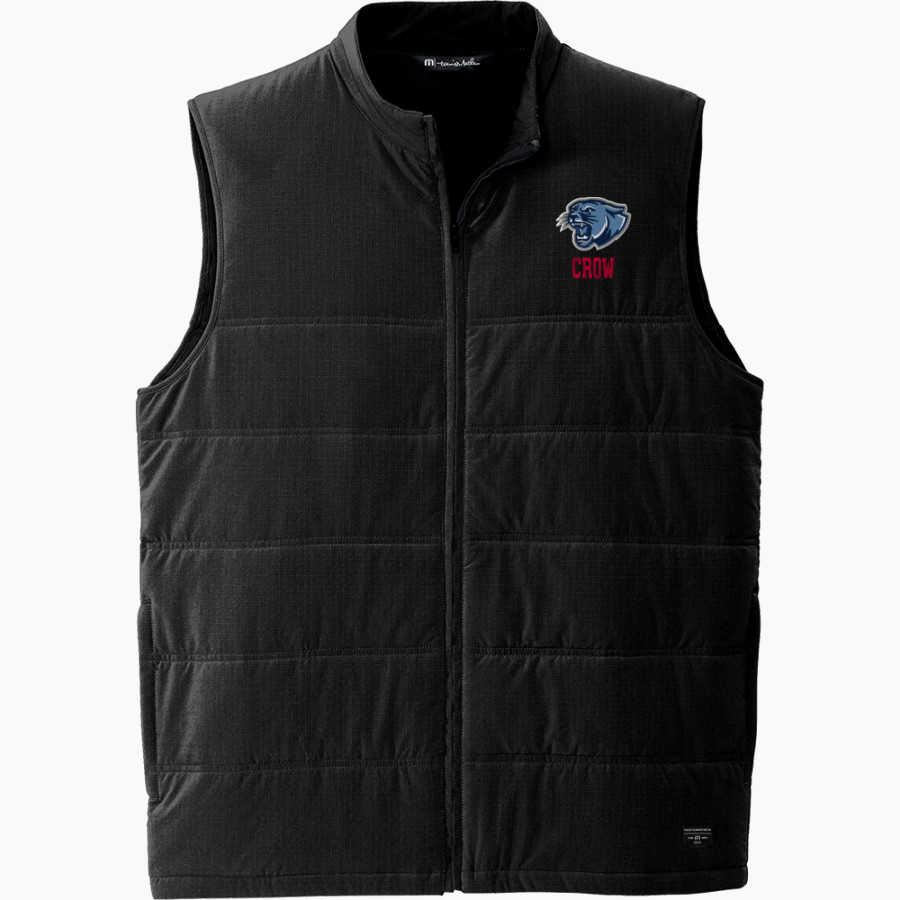 CROW HIGH SCHOOL Cougars Online Store TravisMathew Men's Cold Bay Vest