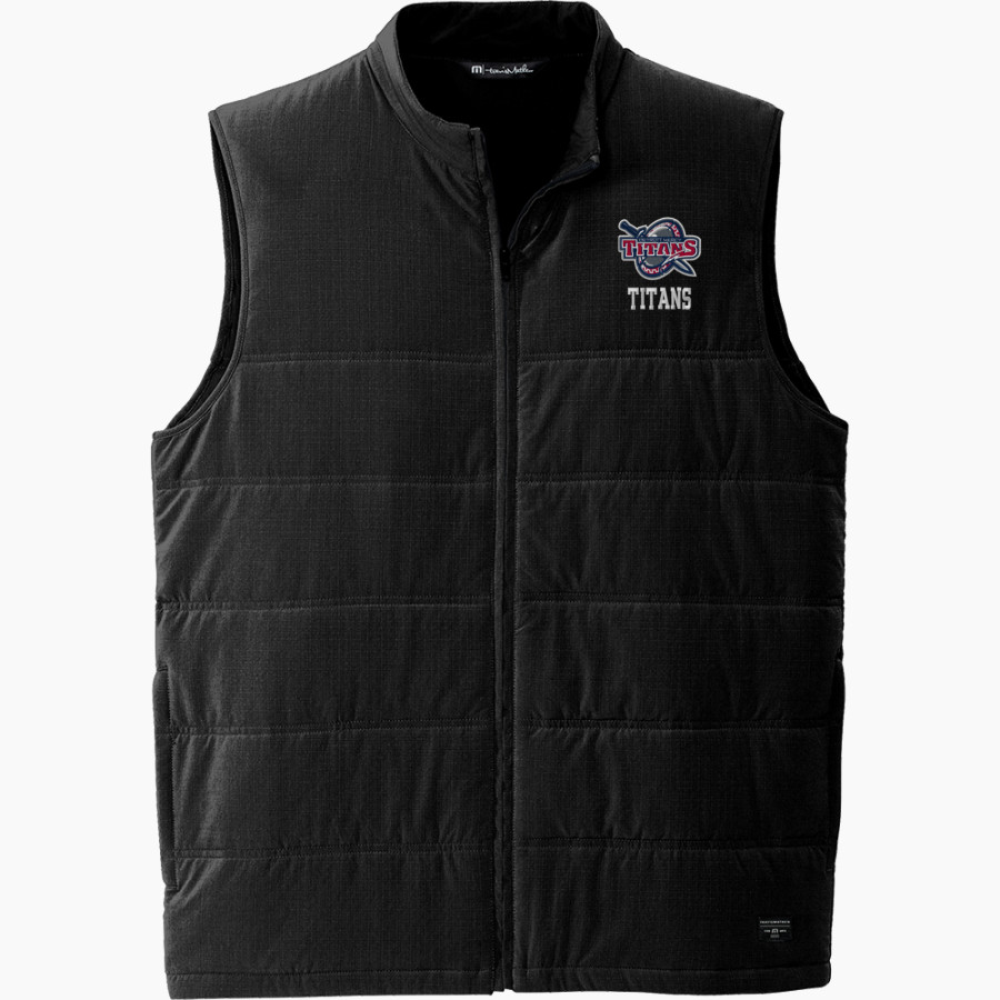 Detroit Mercy Titans Sideline Store <span class="pdp-name-mascot">UDM Titans</span> TravisMathew Men's Cold Bay Vest