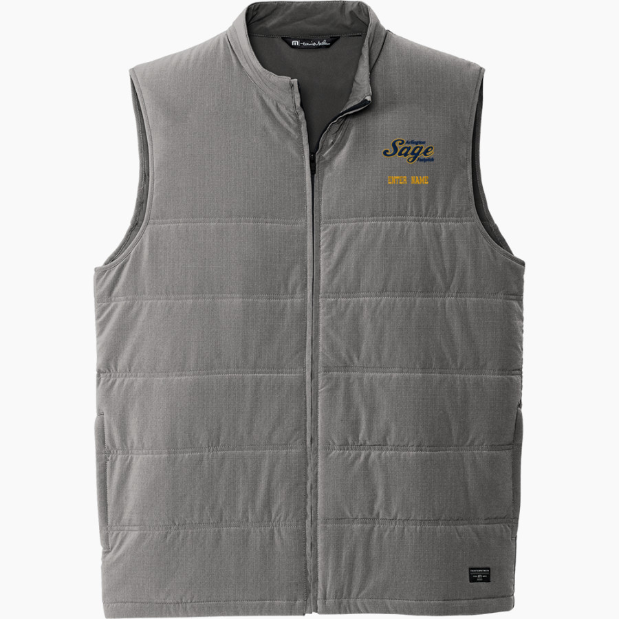 ARLINGTON SAGE ARLINGTON SAGE <span class="pdp-name-mascot">ARLINGTON SAGE</span> TravisMathew Men's Cold Bay Vest