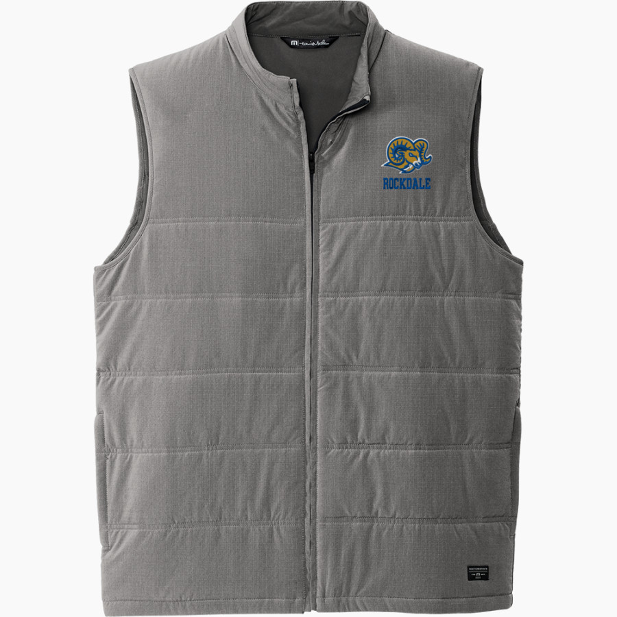 Rockdale Rams <span class="pdp-name-mascot">Rockdale School District 84 Rams</span> TravisMathew Men's Cold Bay Vest