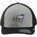 HUDSONVILLE HIGH SCHOOL EAGLES <span class="pdp-name-mascot">HUDSONVILLE EAGLES</span> TravisMathew Cruz Colorblock Trucker Cap Front Thumbnail