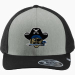 OSWEGO HIGH SCHOOL BUCCANEERS <span class="pdp-name-mascot">OSWEGO BUCCANEERS</span> TravisMathew Cruz Colorblock Trucker Cap Front Thumbnail