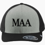 Mount Alvernia Academy Hawks TravisMathew Cruz Colorblock Trucker Cap Front Thumbnail