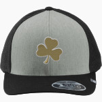 Bishop Feehan Shamrocks <span class="pdp-name-mascot">Bishop Feehan Shamrocks</span> TravisMathew Cruz Colorblock Trucker Cap Front Thumbnail