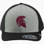 Burnt Hills-Ballston Lake TravisMathew Cruz Colorblock Trucker Cap Front Thumbnail