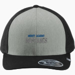 MERRITT ACADEMY HIGH SCHOOL MUSTANGS TravisMathew Cruz Colorblock Trucker Cap Front Thumbnail