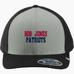 Bob Jones Patriots <span class="pdp-name-mascot">Bob Jones Patriots</span> TravisMathew Cruz Colorblock Trucker Cap Front Thumbnail