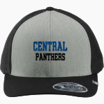 Central Panthers <span class="pdp-name-mascot">Central Panthers</span> TravisMathew Cruz Colorblock Trucker Cap Front Thumbnail