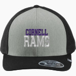 Cornell Rams TravisMathew Cruz Colorblock Trucker Cap Front Thumbnail