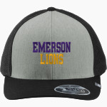 Emerson Lions TravisMathew Cruz Colorblock Trucker Cap Front Thumbnail