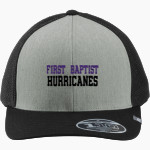 First Baptist Hurricanes <span class="pdp-name-mascot">First Baptist Hurricanes</span> TravisMathew Cruz Colorblock Trucker Cap Front Thumbnail