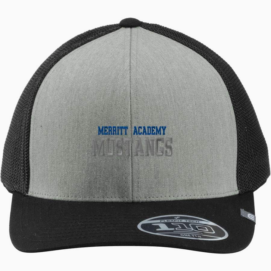 MERRITT ACADEMY HIGH SCHOOL MUSTANGS TravisMathew Cruz Colorblock Trucker Cap