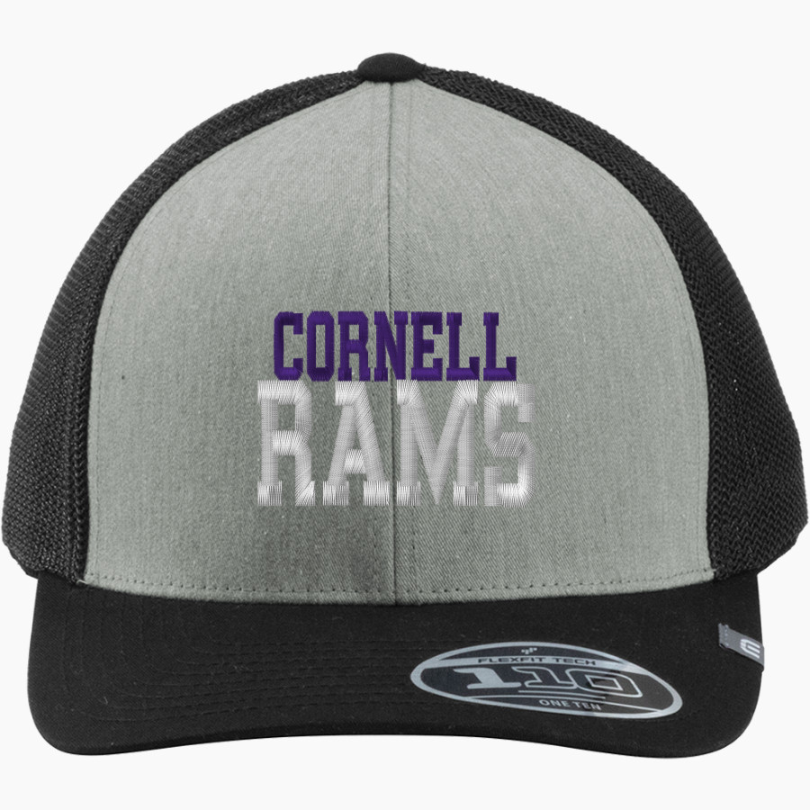 Cornell Rams TravisMathew Cruz Colorblock Trucker Cap
