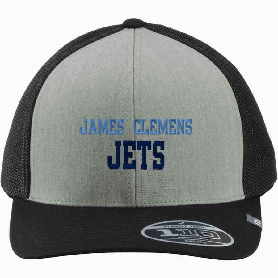James Clemens Jets TravisMathew Cruz Colorblock Trucker Cap