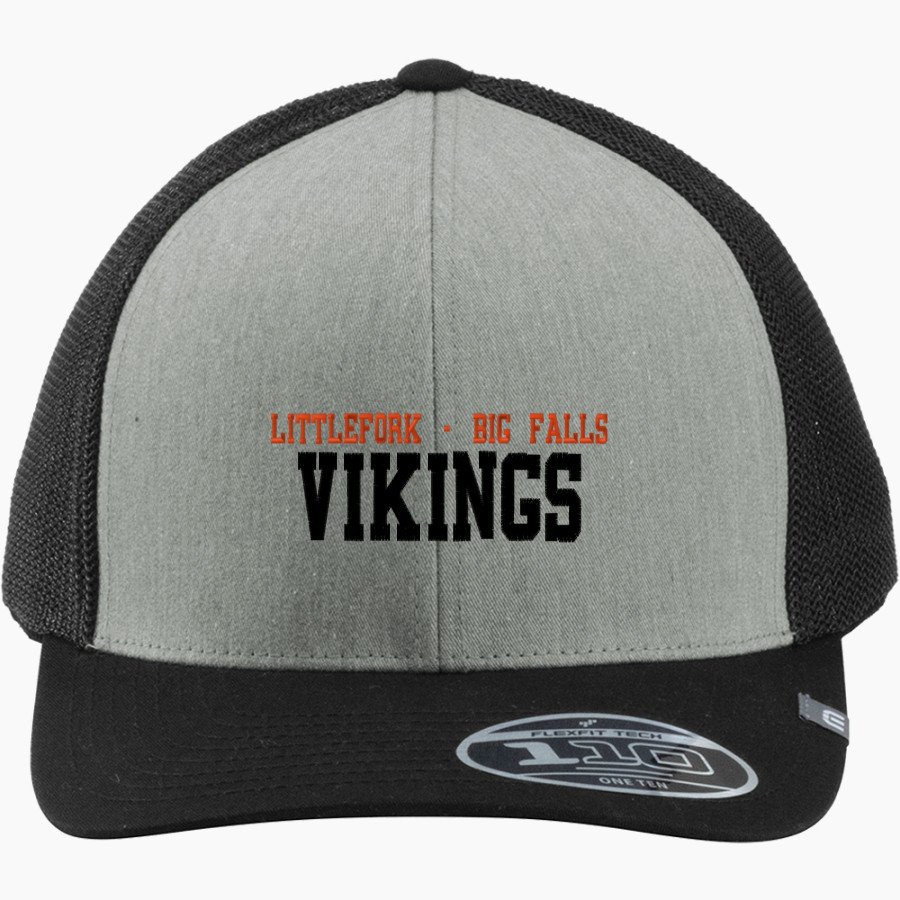 LITTLEFORK-BIG FALLS HIGH SCHOOL VIKINGS <span class="pdp-name-mascot">LITTLEFORK - BIG FALLS VIKINGS</span> TravisMathew Cruz Colorblock Trucker Cap