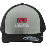 DOVER HIGH SCHOOL LONGHORNS <span class="pdp-name-mascot">DOVER LONGHORNS</span> TravisMathew Cruz Colorblock Trucker Cap Front Thumbnail