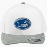 NORTHRIDGE ACADEMY PUMAS TravisMathew Cruz Colorblock Trucker Cap Front Thumbnail