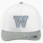 Westtown School official sideline store <span class="pdp-name-mascot">Westtown Pioneers</span> TravisMathew Cruz Colorblock Trucker Cap Front Thumbnail