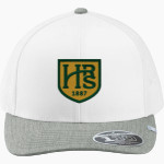 Head-Royce Jayhawks TravisMathew Cruz Colorblock Trucker Cap Front Thumbnail