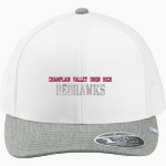CHAMPLAIN VALLEY UNION HIGH REDHAWKS TravisMathew Cruz Colorblock Trucker Cap Front Thumbnail