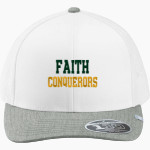 FAITH CHRISTIAN ACADEMY CONQUERORS <span class="pdp-name-mascot">FAITH CONQUERORS</span> TravisMathew Cruz Colorblock Trucker Cap Front Thumbnail