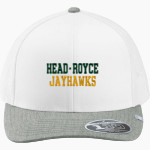 Head-Royce Jayhawks <span class="pdp-name-mascot">Head-Royce Jayhawks</span> TravisMathew Cruz Colorblock Trucker Cap Front Thumbnail